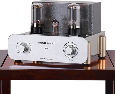 Douk Audio F5 Mini 6L6/EL34/6550/KT66 - Amplificatore di potenza per ...