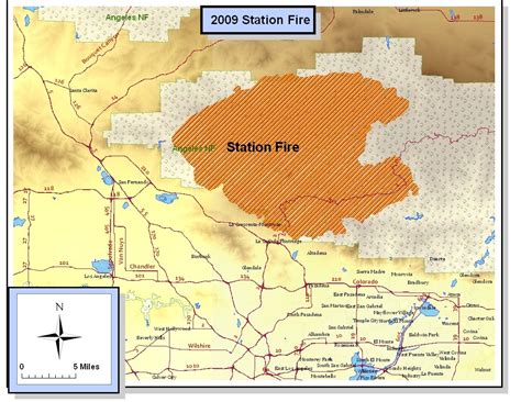 Roger's Geography 7 Blog: Week 8: Mapping the Station Fire