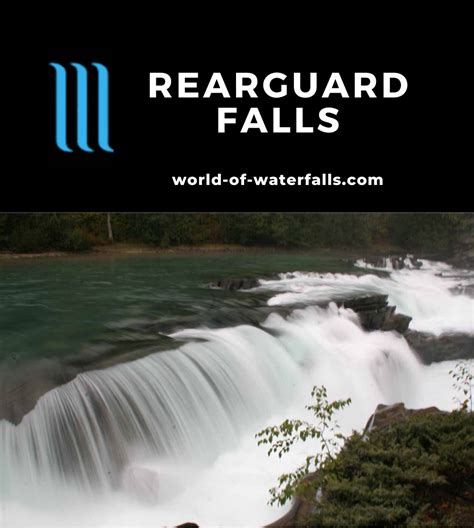 Rearguard Falls - Waterfall at the Salmon Run's Last Stop