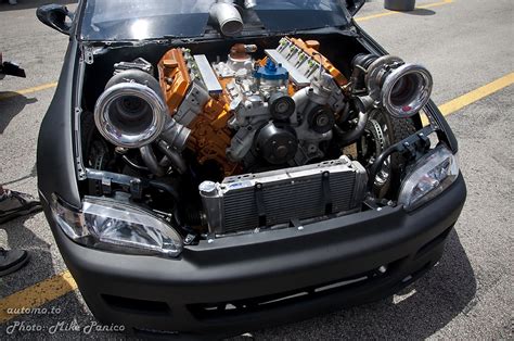 Twin turbo for honda civic