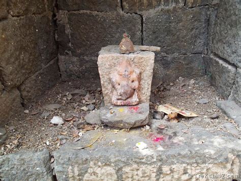 Ganpati idol at Dronagiri Fort