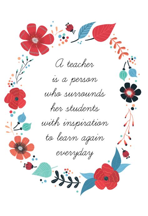 Inspired Teaching - Thank You Card For Teacher (Free) | Greetings Island in 2021 | Teachers day ...