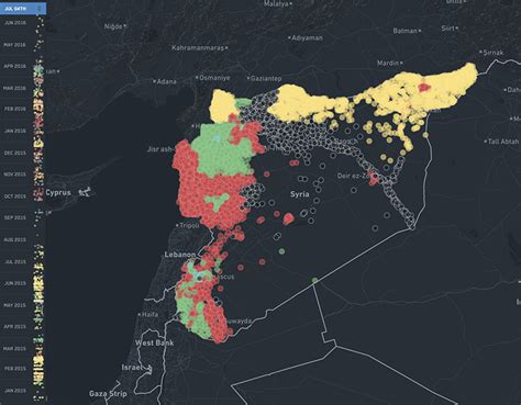 Syria Conflict Map — Information is Beautiful Awards