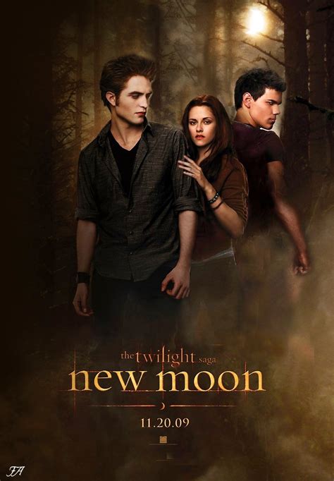 New Moon Poster - New Moon Movie Fan Art (6311922) - Fanpop