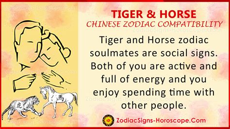 Tiger and Horse Love Compatibility, Relationship, Traits in Chinese Zodiac