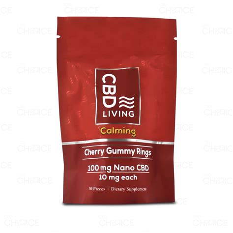 CBD Living | Shop CBD-infused Calming Cherry Gummy Rings now