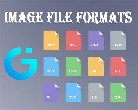 Glorify - Image File Format Lists: Know When to Use Which File Format ...