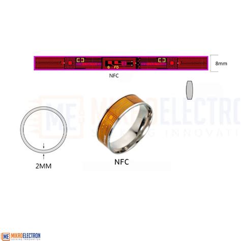 NFC Smart Ring Red 12 - Mikroelectron MikroElectron is an online ...