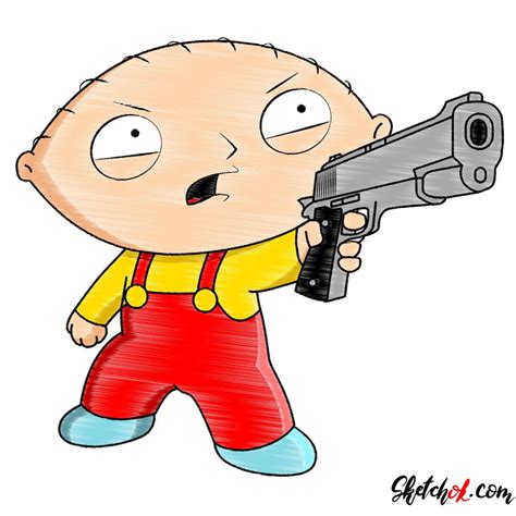 How To Draw Stewie Griffin Step By Step at Drawing Tutorials