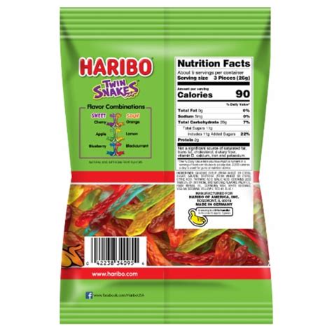 Haribo® Twin Snakes® Sweet & Sour Gummi Candy, 8 oz - Kroger