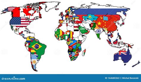 World Trade Organization Territory on World Map Stock Illustration ...