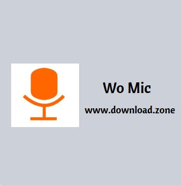 Download Wo Mic Client App To Use Your Android Phone As Microphone