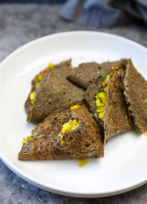 Vegan Buckwheat Crepes Recipe | Bryont Blog