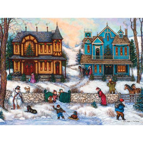 Christmas Day Visitor 1000 Piece Jigsaw Puzzle | Spilsbury