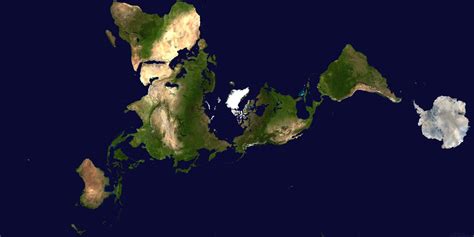 The Dymaxion map or Fuller map is a projection of a world map onto the ...