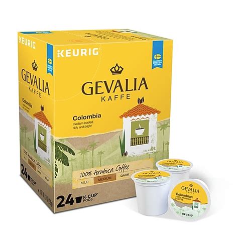 Gevalia Colombian Coffee Keurig® K-Cup® Pods, Medium Roast, 24/Box (5304) | Staples