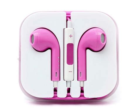 $6.5 for a Pair of iPhone 5 Headphones with Mic, Choose from 9 Colours ...