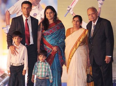 Cricket World by Suresh Gowda: Rahul Dravid Family