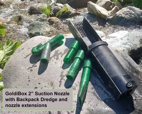 2" Dredge Suction Nozzle - GoldiBox - Gold Prospecting Equipment