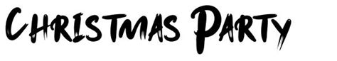 Christmas Party font by Mr Letters | FontRiver