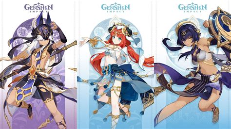 Genshin Impact 3.1 update to feature Candace, Cyno, and Nilou banners