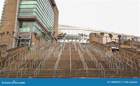 Main Entrance of Manchester Arena - MANCHESTER, ENGLAND - JANUARY 1, 2019 Editorial Photo ...