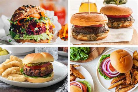 20+ Delicious Vegan Burger Recipes (Must-Try!) – Nutriciously