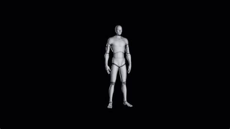 Humanoid Robot Animation 3d Stock Footage Video (100% Royalty-free ...