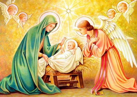 Birth Picture Of Jesus Christ