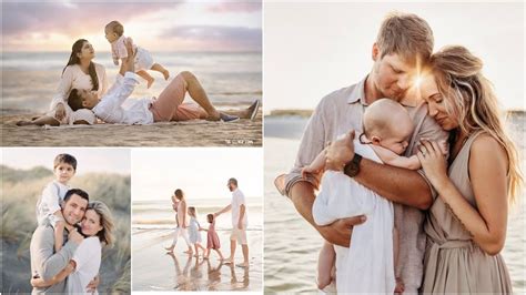 Cute Beach Family Photoshoot Poses || Family Photoshoot Poses at Beach | Family Photo Poses at ...