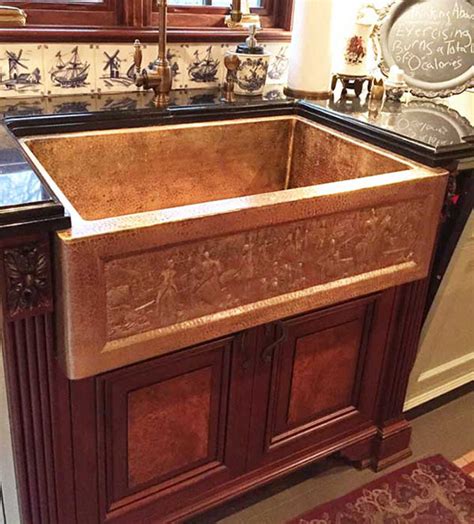 Custom Brass Bathroom Sinks - www.coppersinksdirect.com