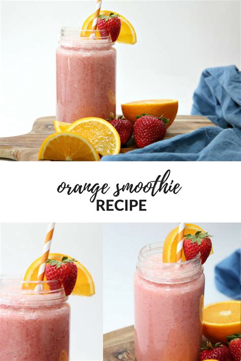 Orange Juice Smoothie - The Idea Room | Recipe | Juice smoothies recipes, Fruit smoothie recipes ...