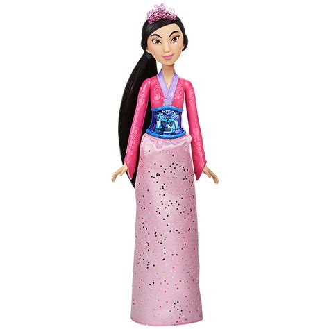 Disney Princess Royal Shimmer Mulan Fashion Doll, Accessories Included ...