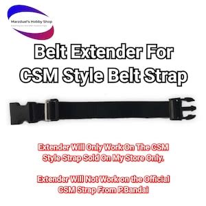 Kamen Rider Belt Extender for CSM Style Belt not Bandai CSM - Etsy