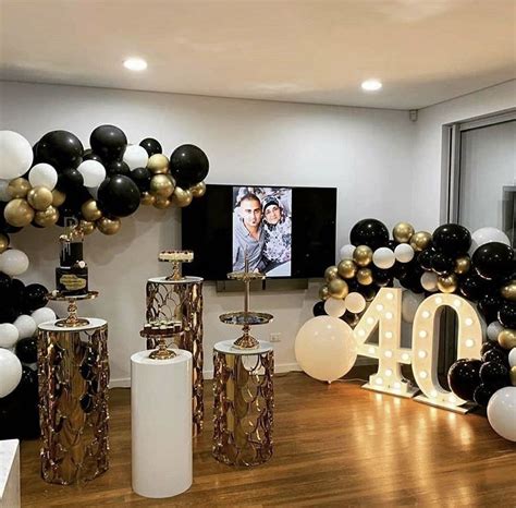 Pin by sandra arismendi on CUMPLEAÑOS | 40th birthday party decorations, 40th birthday themes ...