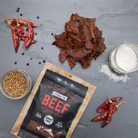 Biltong // Spicy Beef Grass-Fed Jerky // 3 Pack - Ayoba-Yo - Touch of Modern