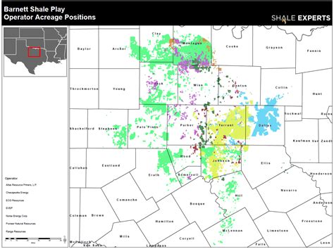 Barnett Shale Overview - Maps - Geology - Counties