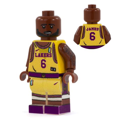 King James (Lakers Edition) - Custom Design Minifigure – Minifigs.me