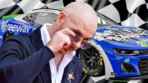 NASCAR gets a different brand strategy with Trackhouse and Pitbull