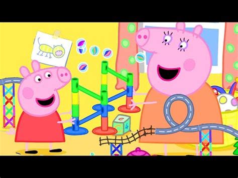 Peppa Pig Official Channel | The Marble Run Challenge with Peppa Pig