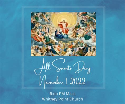 All Saints Day Mass – Catholic Community of St. Stephen's – St. Patrick's