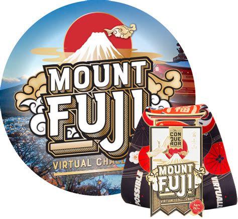 Mount Fuji Virtual Challenge | Entry + Medal | The Conqueror Virtual Challenges