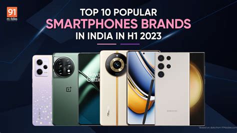 Top 10 popular smartphone brands in India in the first half of 2023 ...