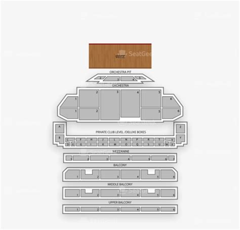 Fox Theater Atlanta Seating Chart Pit – Two Birds Home