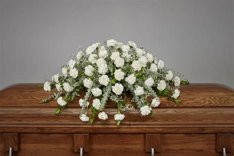 Carnation Casket Spray - Ramsgate Floral Designs