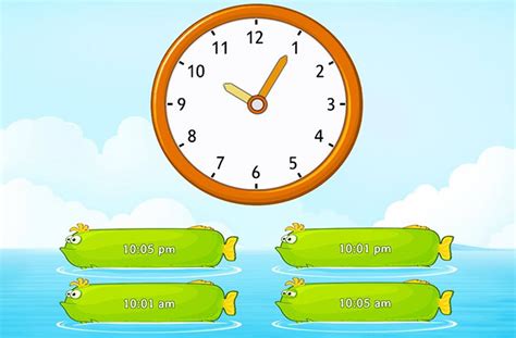 Free Online Time Games for Kids - Telling Time Games | SplashLearn