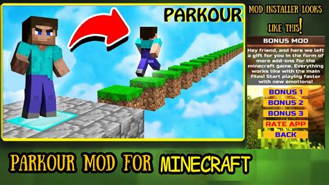 Parkour Mod For Minecraft APK für Android herunterladen