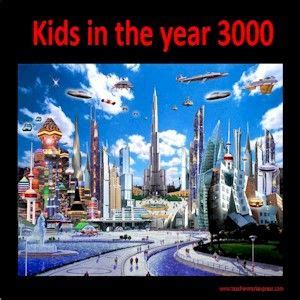 Kids in the Year 3000 | Future city, Futuristic city, Retro futurism