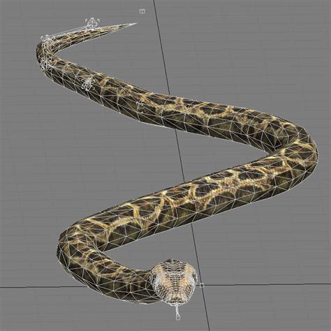 3ds max reptile snake python