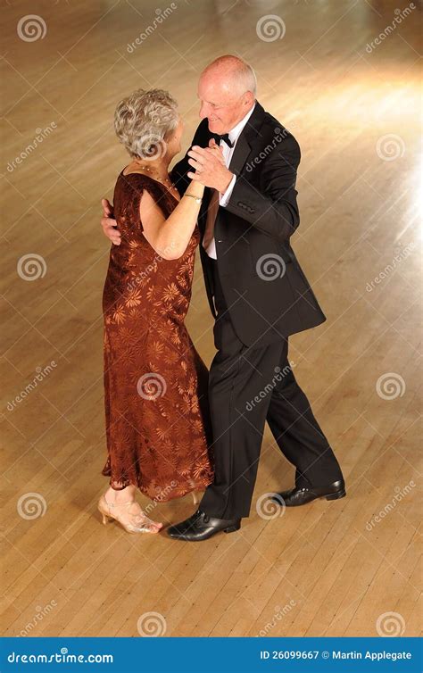 Happy Senior Couple Dancing Stock Image - Image of suit, elderly: 26099667